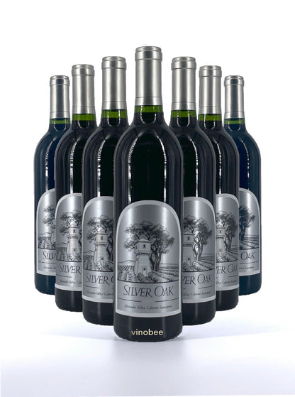 12 Bottles Silver Oak Alexander Valley Cabernet Sauvignon 2018