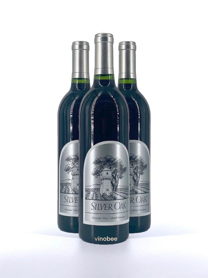 3 Bottles Silver Oak Alexander Valley Cabernet Sauvignon