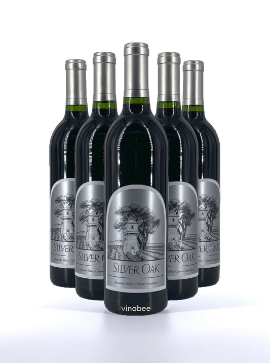 6 Bottles Silver Oak Alexander Valley Cabernet Sauvignon