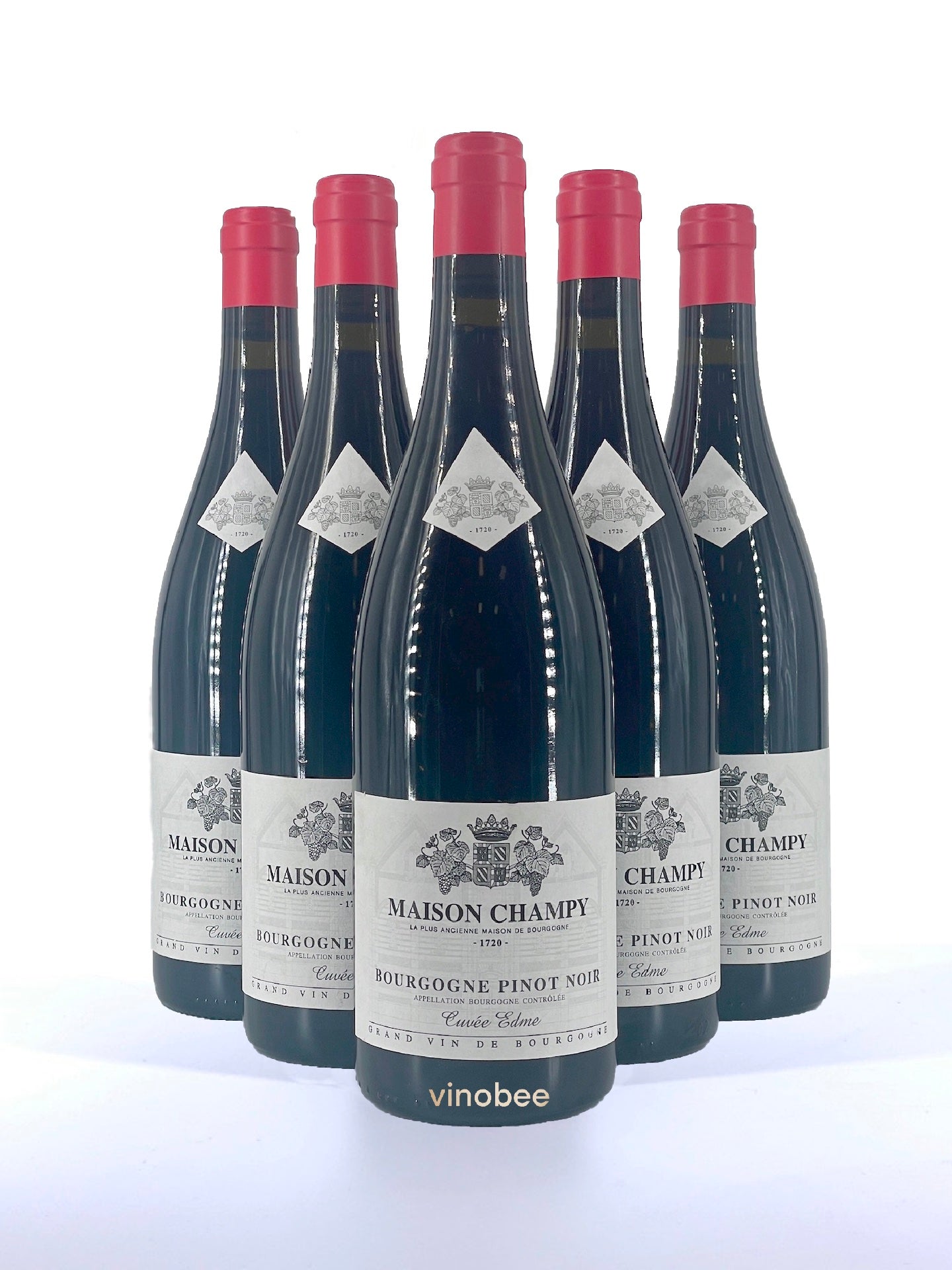 6 Bottles Maison Champy Cuvée Edmé Bourgogne Pinot Noir 2017 750ML