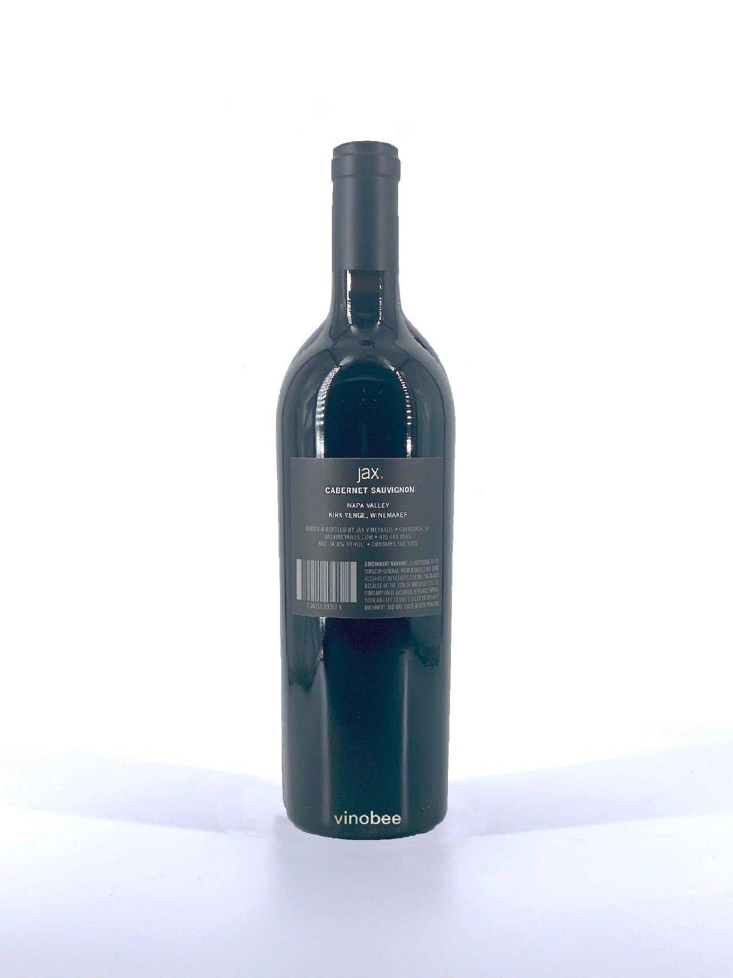 6 Bottles Jax Estate Cabernet Sauvignon 2017 750ml