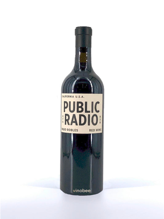 Grounded Wine Co Public Radio Paso Robles Red Blend 2017 750ML