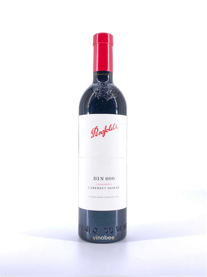 12 Bottles Penfolds Bin 600 California Cabernet Shiraz 2018 750ML