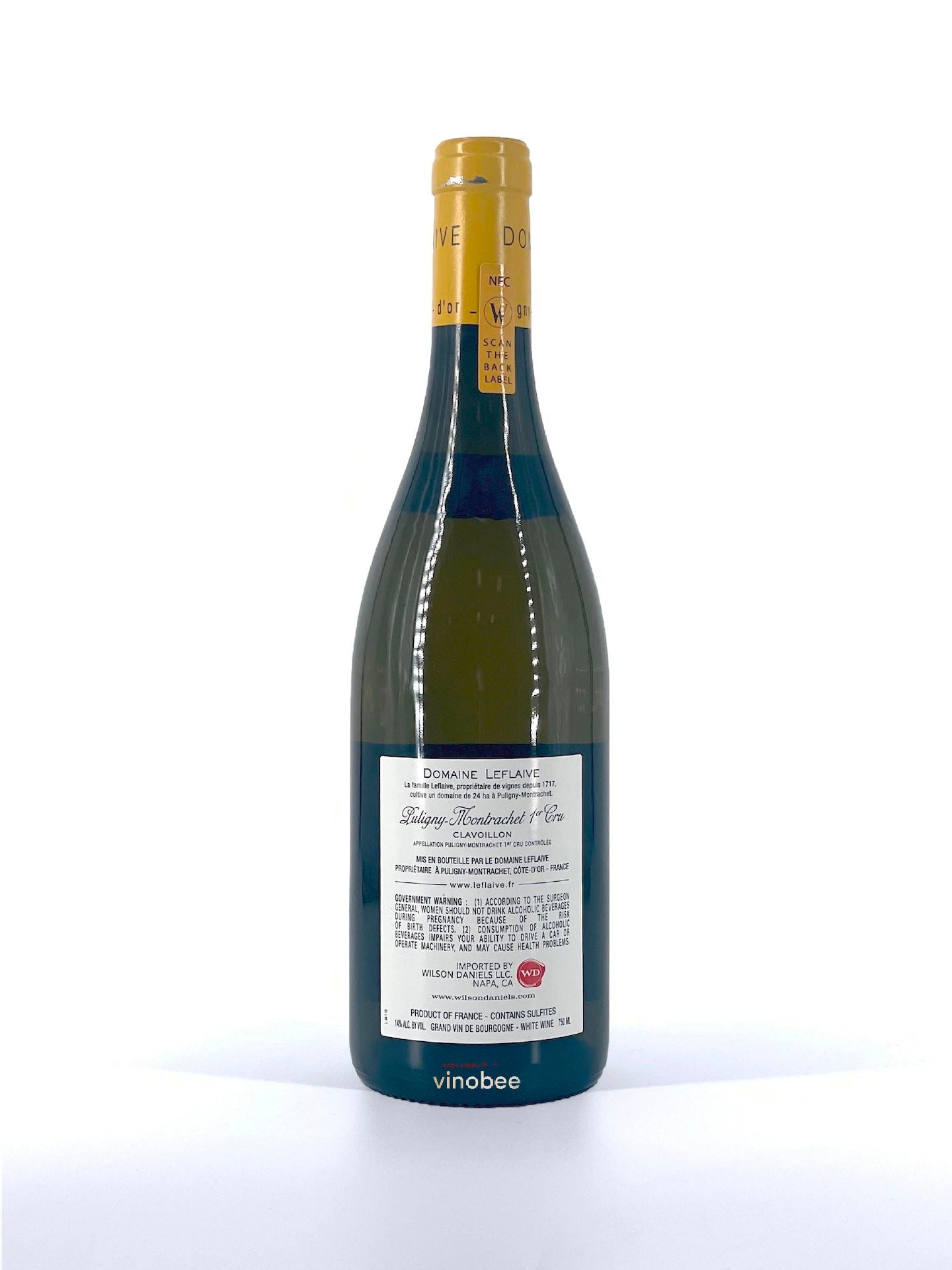 Domaine Leflaive Puligny-Montrachet 1er Cru Clavoillon Chardonnay