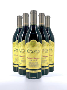 6 Bottles Caymus Napa Valley Cabernet Sauvignon 2020 750ML