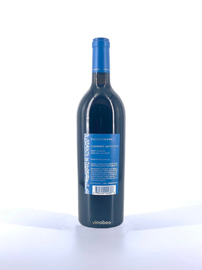 Back View of DAOU Patrimony Cabernet Sauvignon 2019 750ML