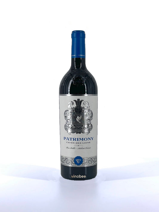 Front View of DAOU Patrimony Cave Des Lions Adelaida District Paso Robles Red Blend 2019 750ML