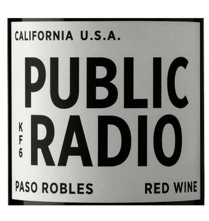 Grounded Wine Co Public Radio Paso Robles Red Blend 2017 750ML