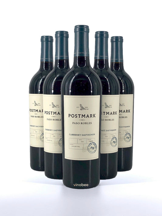 6 Bottles Postmark Paso Robles Cabernet Sauvignon 2019 750ML