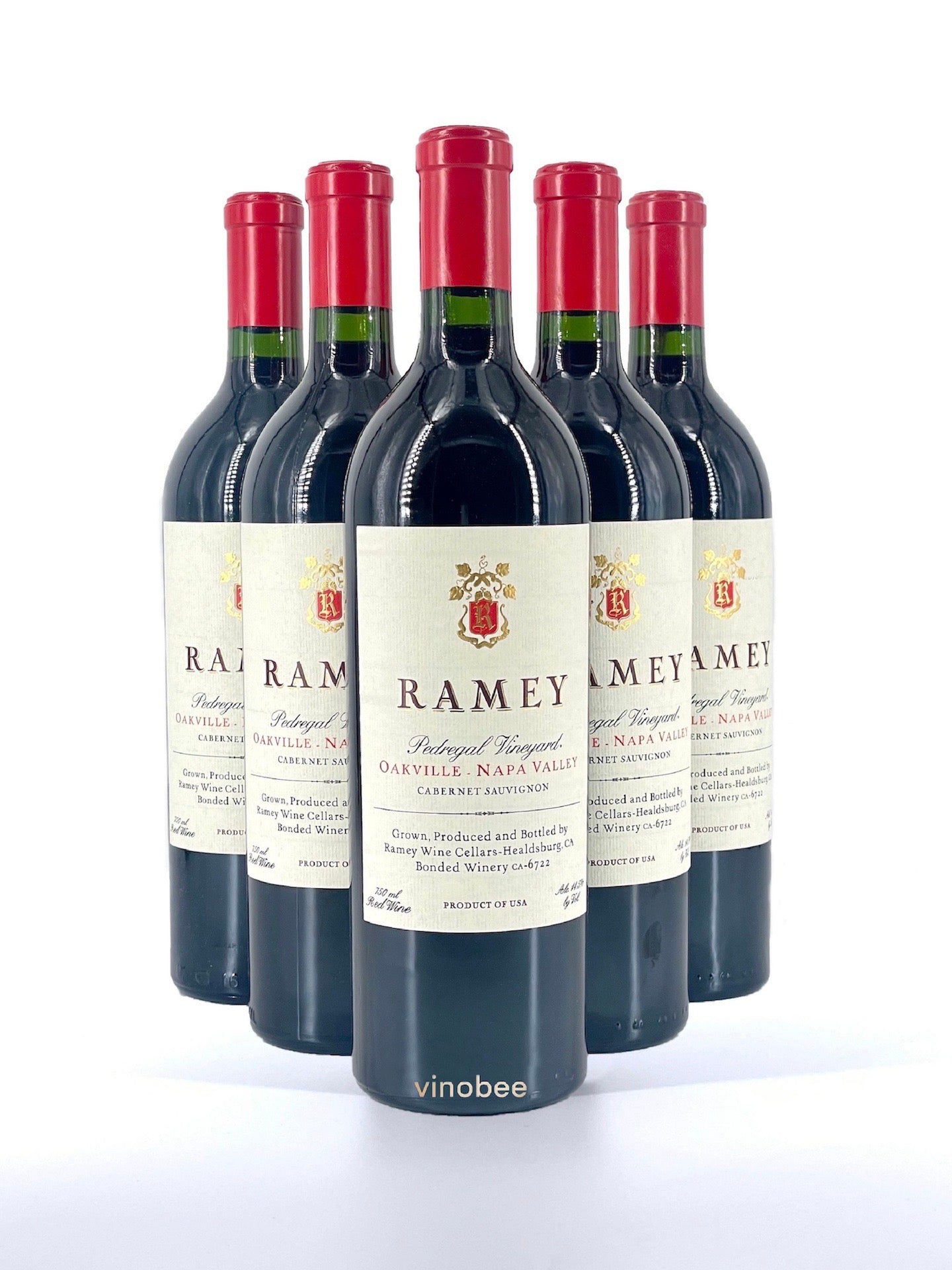 6 Bottles Ramey Cabernet Sauvignon Pedregal Vineyard 2015 750ml