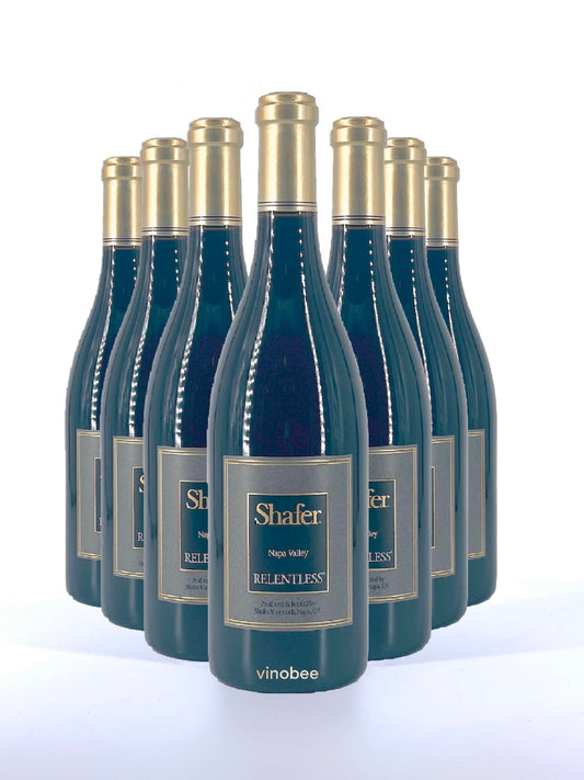 12 Bottles Shafer Relentless Napa Valley Syrah 2018 750ML
